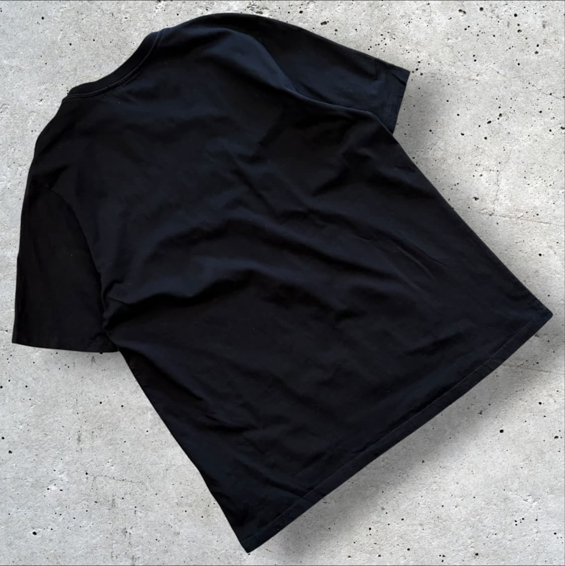 [XL] MSGM 컬러 로고 블랙 반팔 티셔츠 D557 상품이미지2