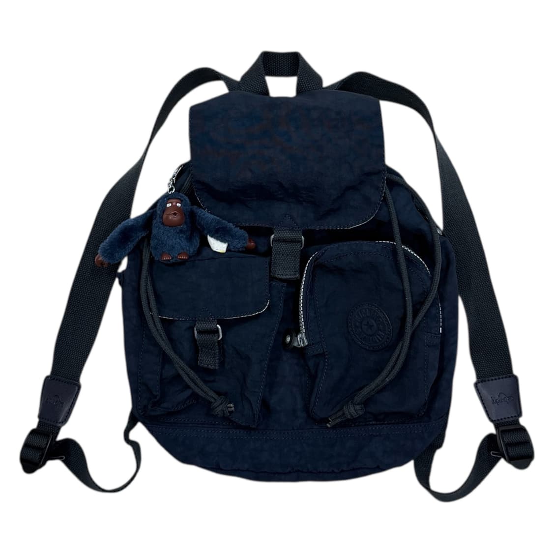 키플링 빈티지 복조리 모리걸 Y2K 포켓 미니백팩 가방 네이비 블루 상품이미지1
