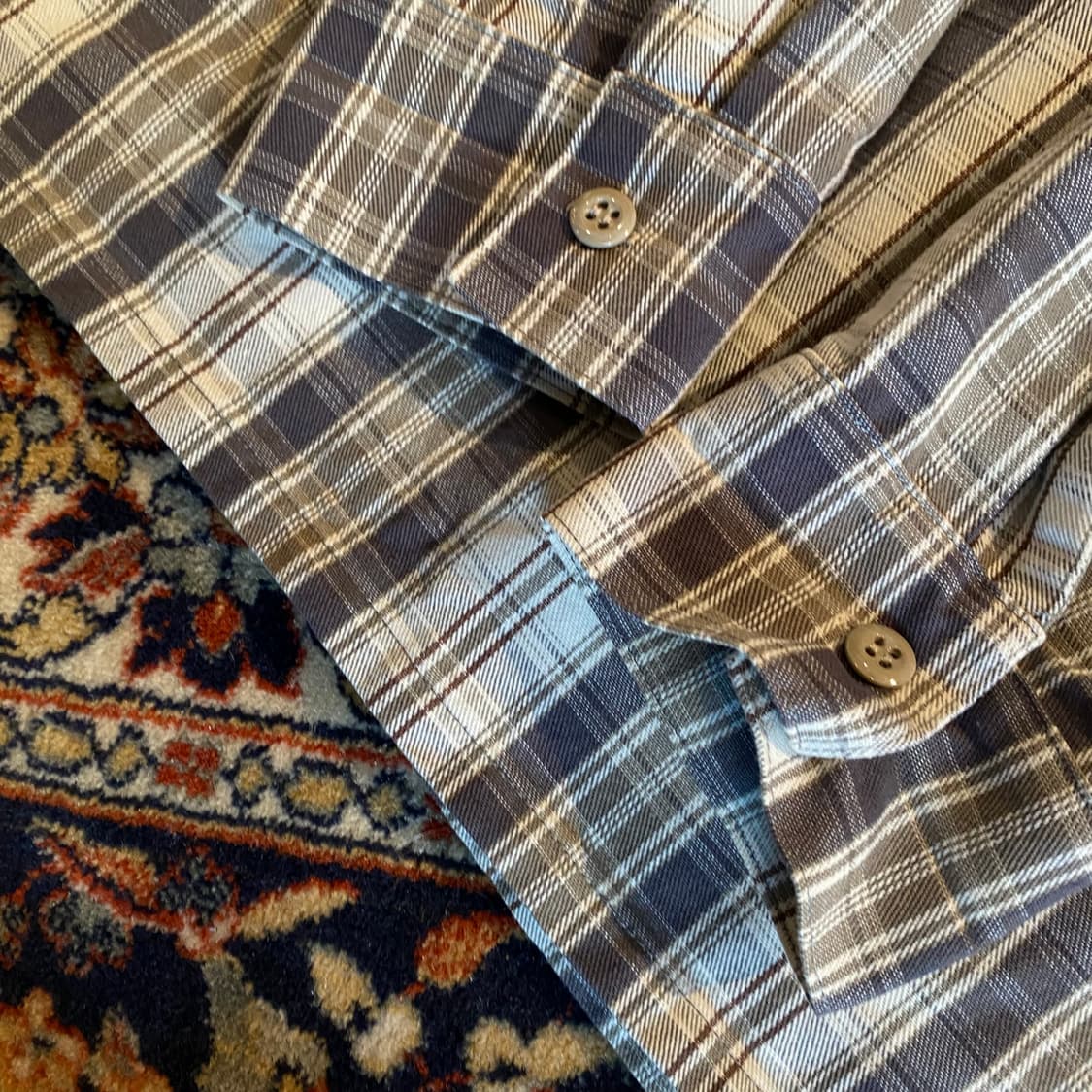 🌊BenDavis Half Zip-up check shirts 상품이미지5