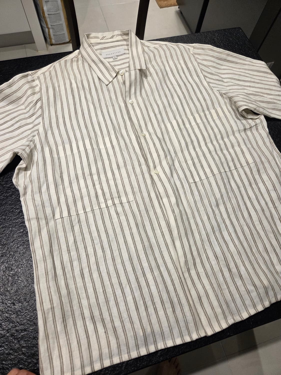 반팔셔츠 (유스랩.브라운야드) 상품이미지1