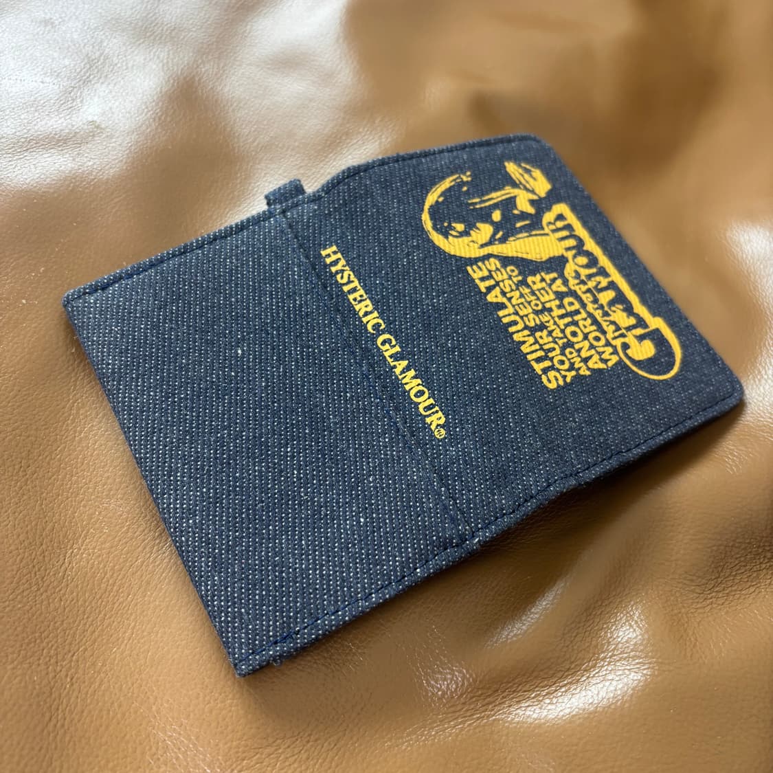 Hysteric Glamour 히스테릭글래머 데님 카드 지갑 월렛 상품이미지5