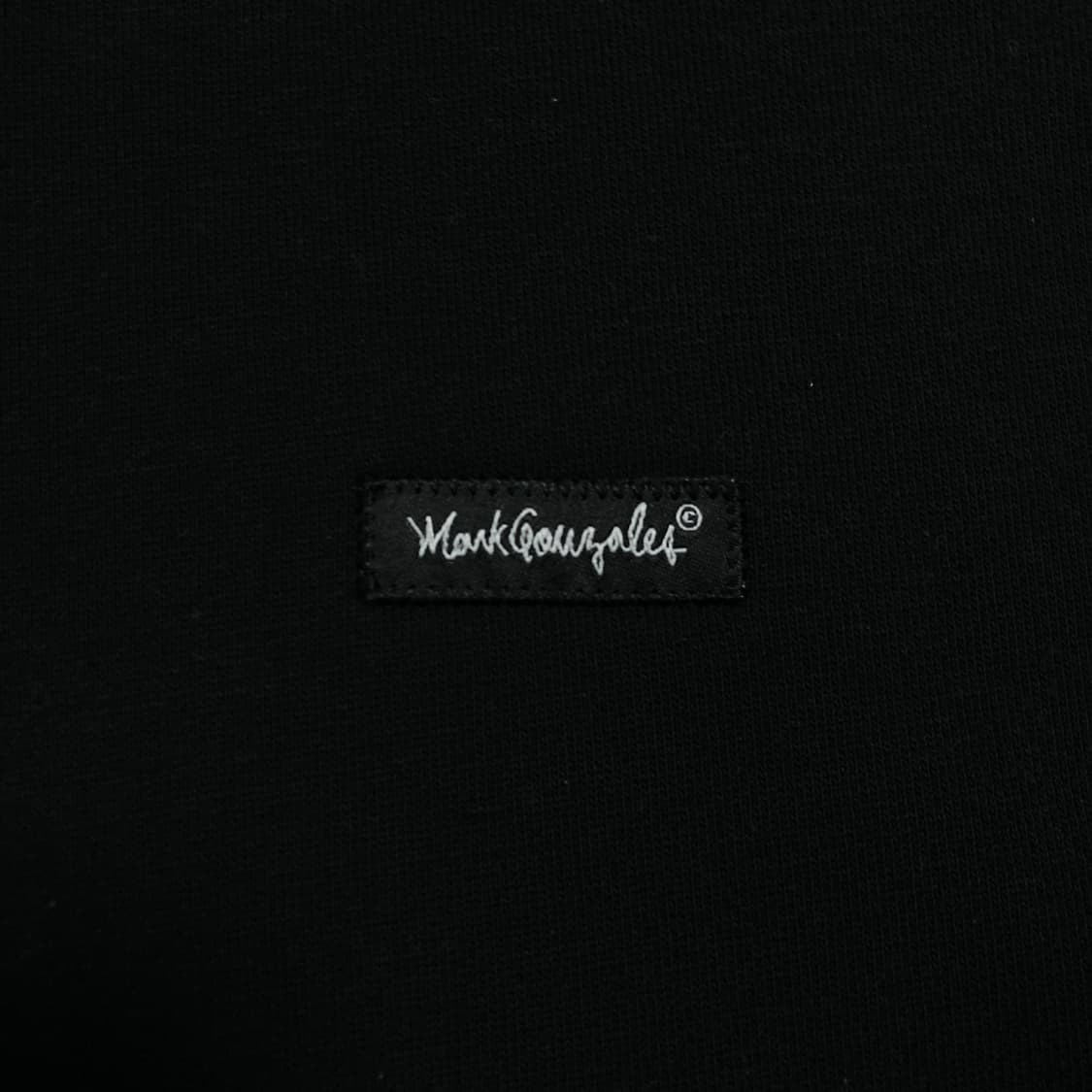 마크곤잘레스 스펠아웃 로고 블랙 후드 집업 상품이미지3