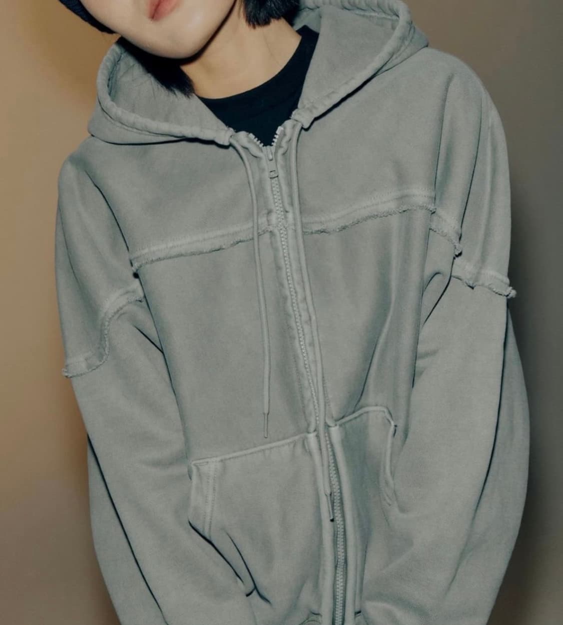 헤리티지플로스 피그먼트 후드집업 상품이미지6