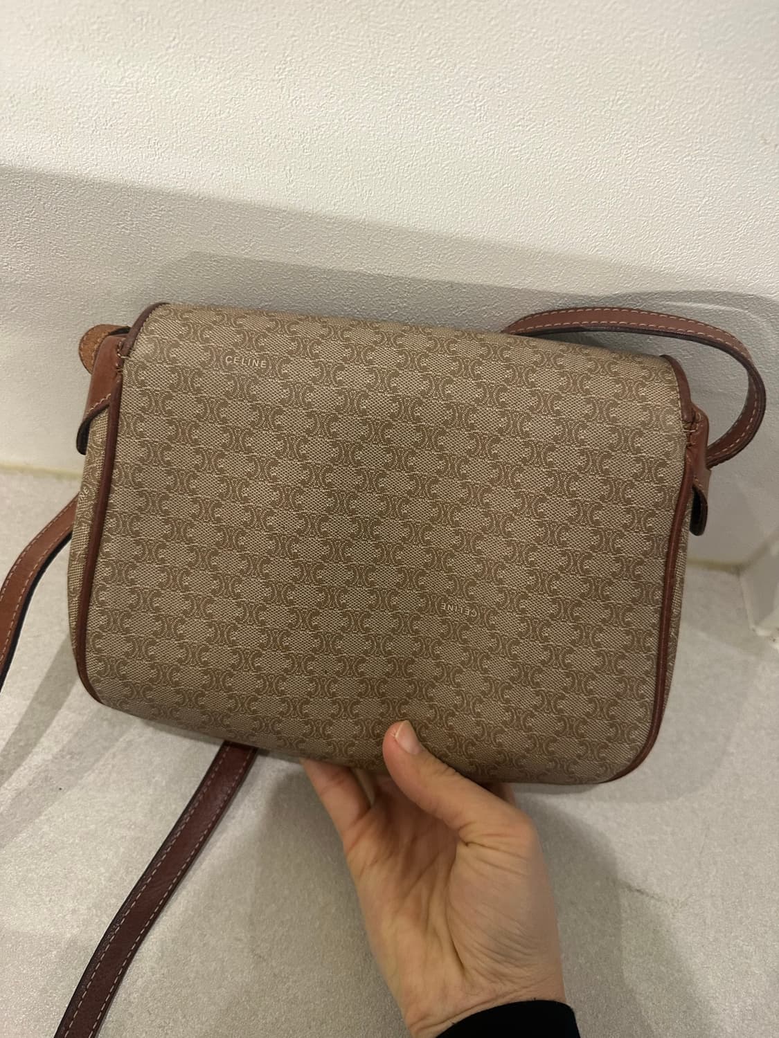 정품 빈티지 셀린느 트리오페 숄더백, 크로스백 상품이미지8