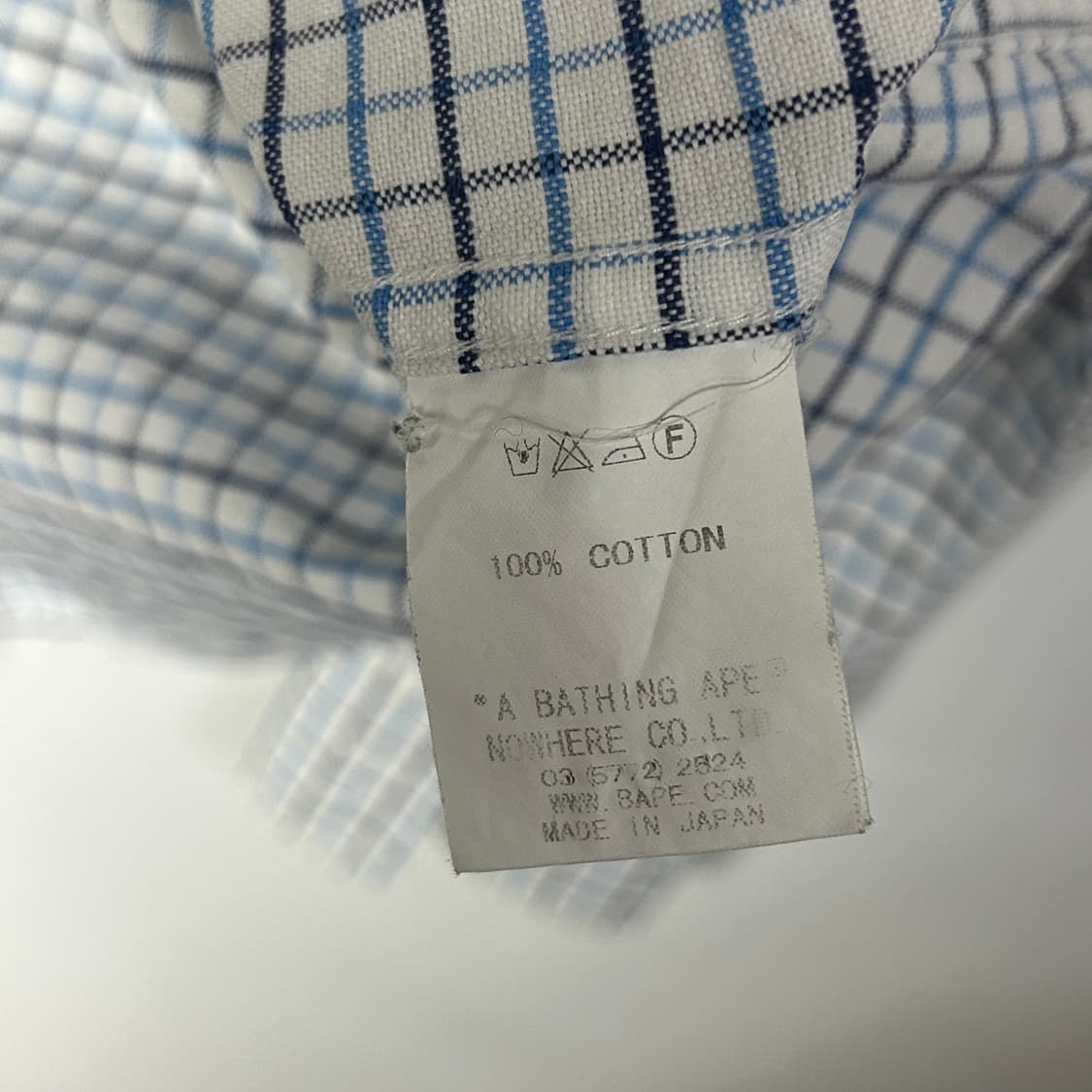 [A BATHING APE] 베이프 체크 버튼다운 셔츠 상품이미지6