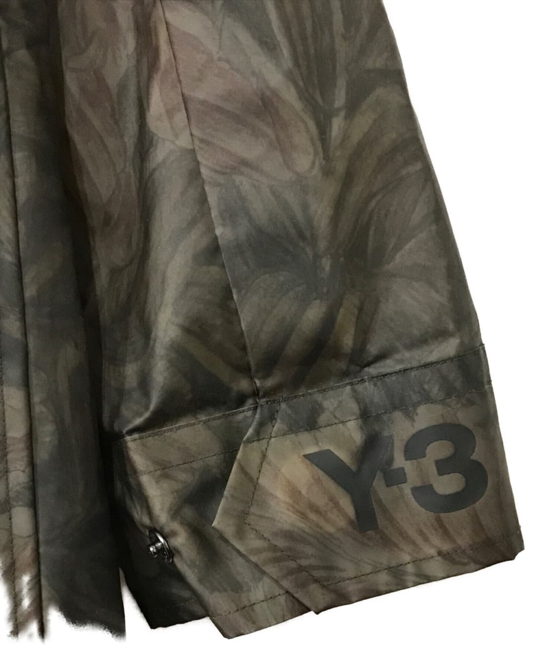 Y-3 요지 야마모토 아디다스 카모 포레스트 플라워 모드 코트 미드 자켓 상품이미지5