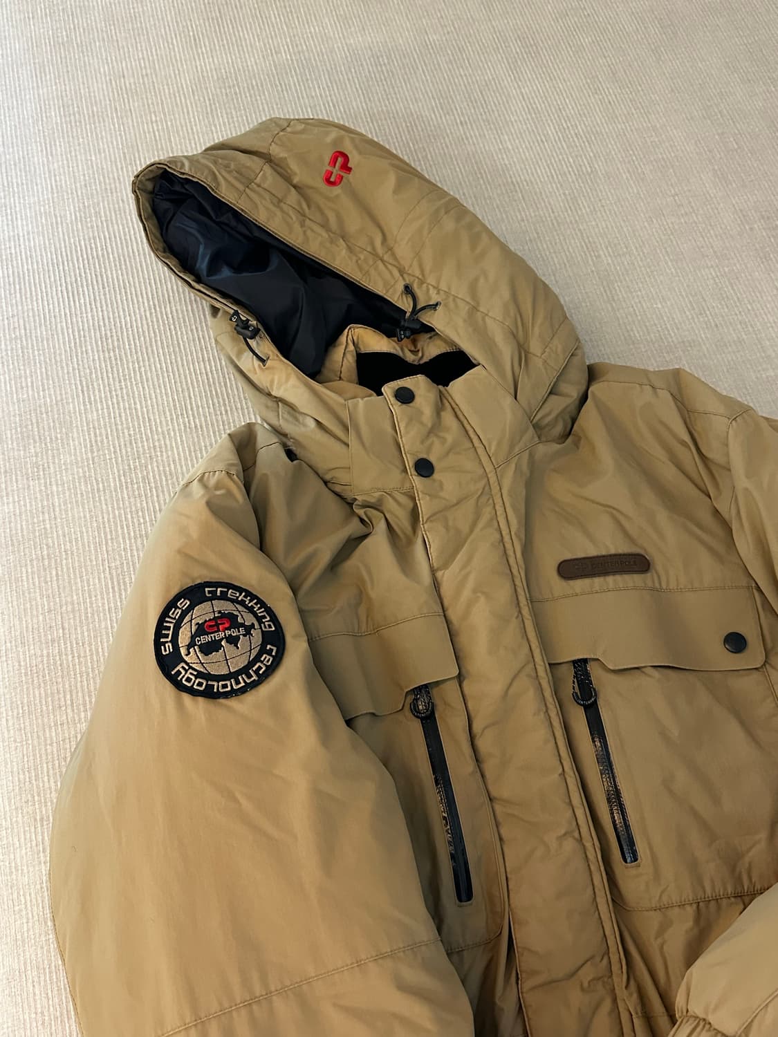 새상품) 센터폴 다운점퍼 110 상품이미지1