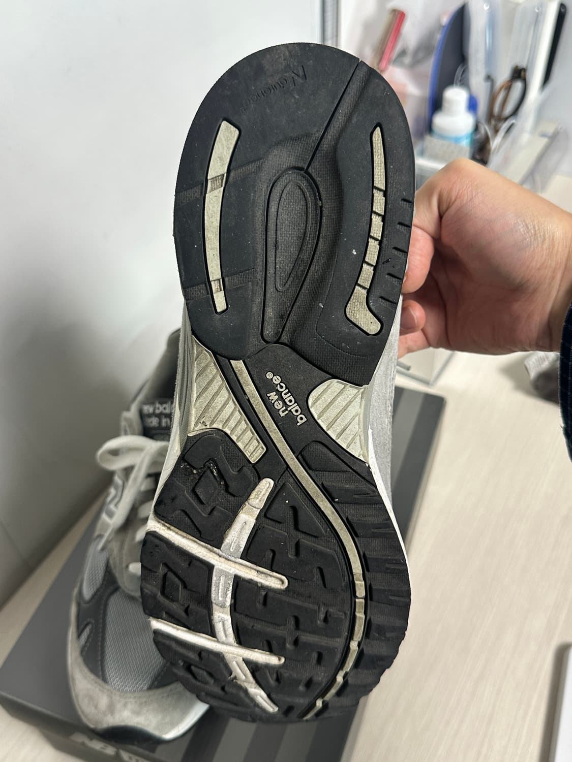 뉴발란스 993 그레이 285(크림 택o) 상품이미지7