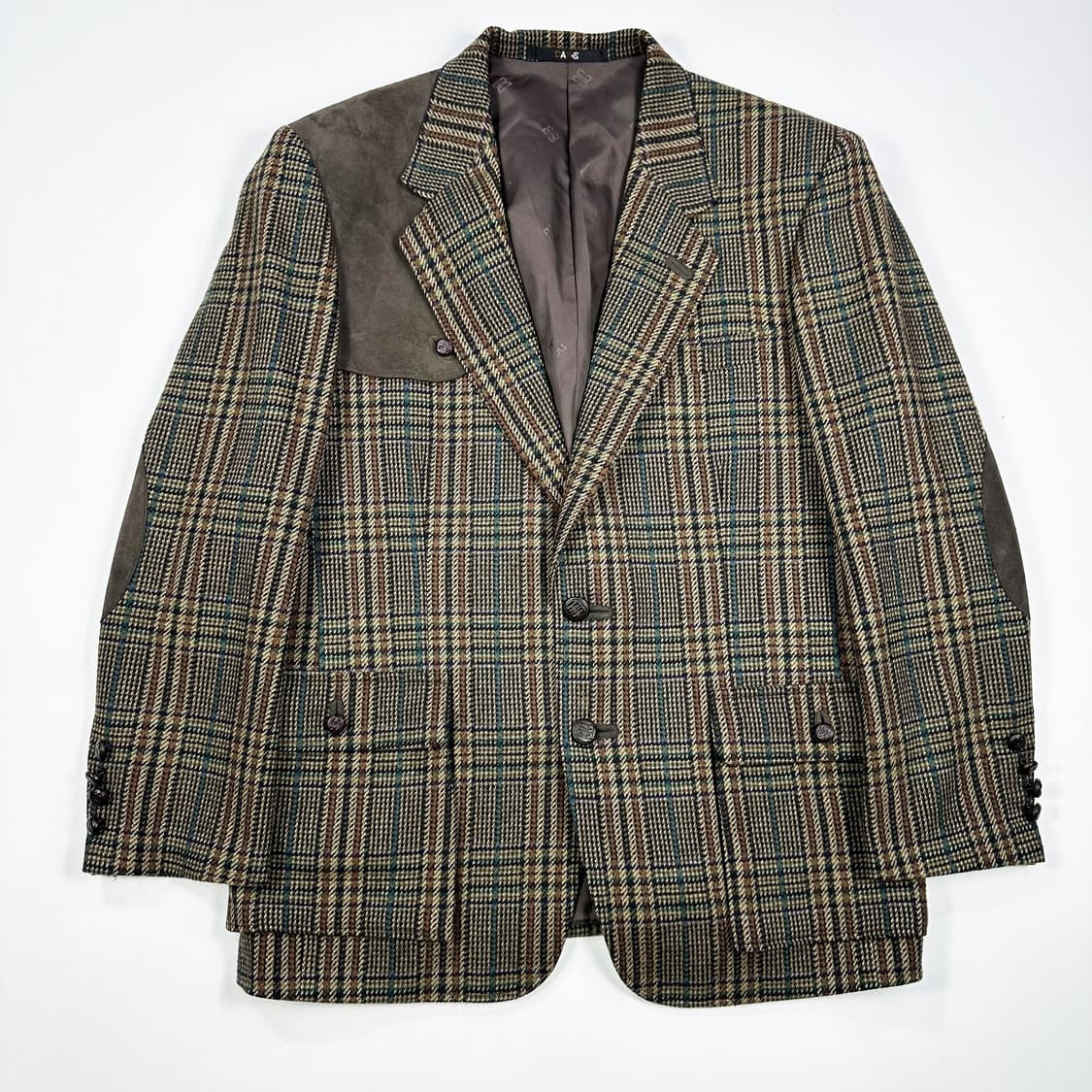 닥스 재팬 클래식 울 체크 블레이저 자켓 (L) 상품이미지2