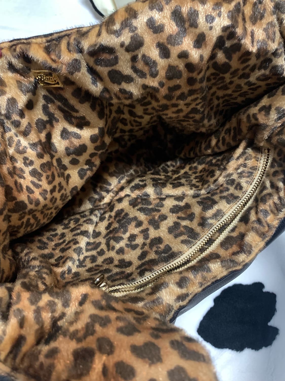 배드블러드 리버시블 레오파드 숄더백 카드지갑 상품이미지5