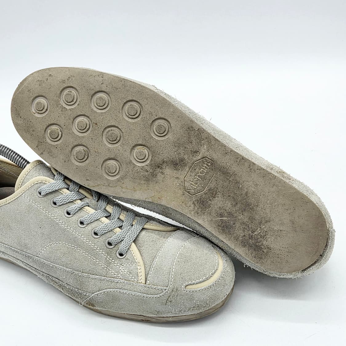  솔로이스트 X 풋 더 코쳐 잭퍼셀 스니커즈 그레이 (9)  상품이미지3