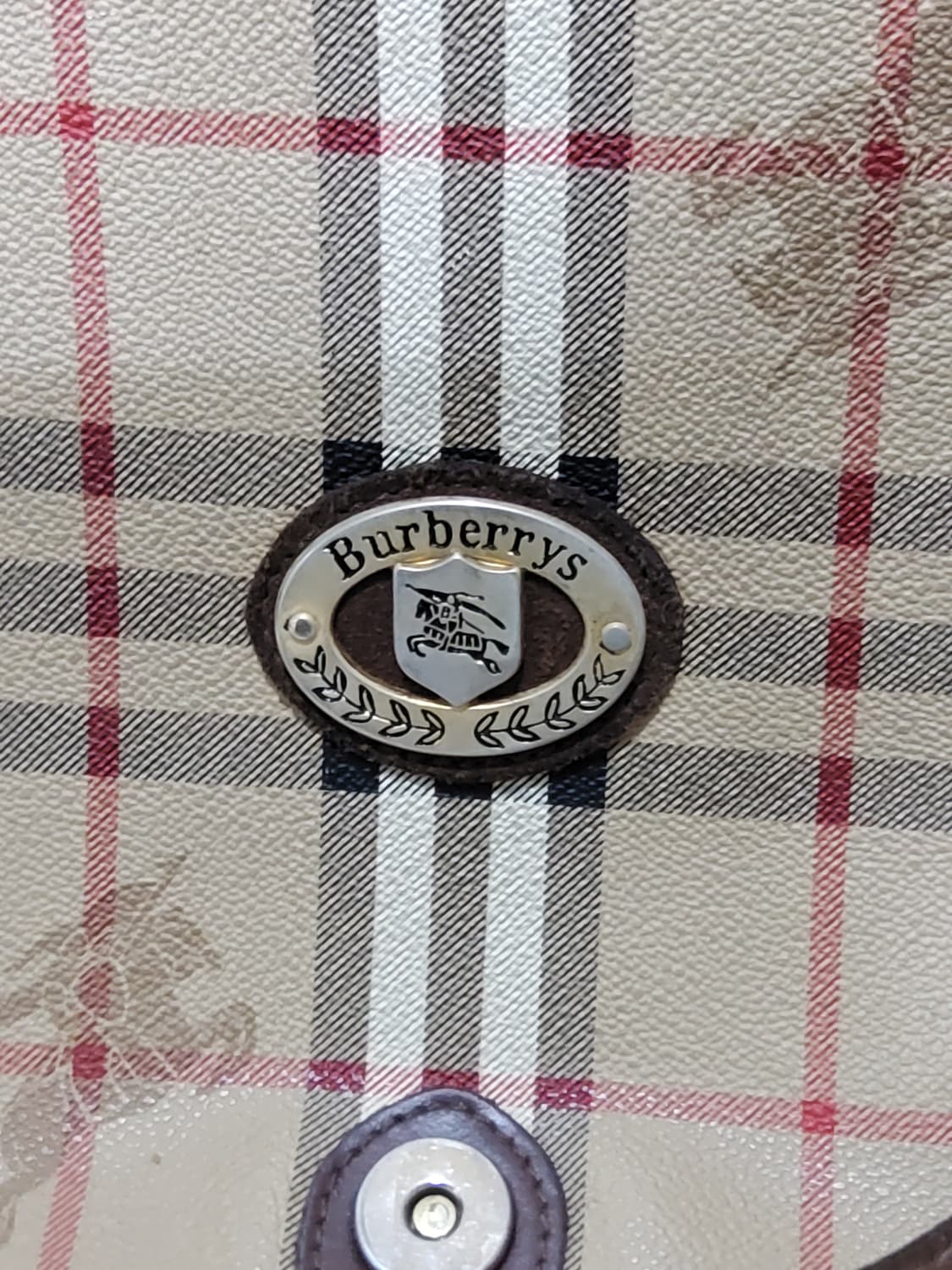 빈티지 버버리 크로스백 90년대초 제품 상품이미지6