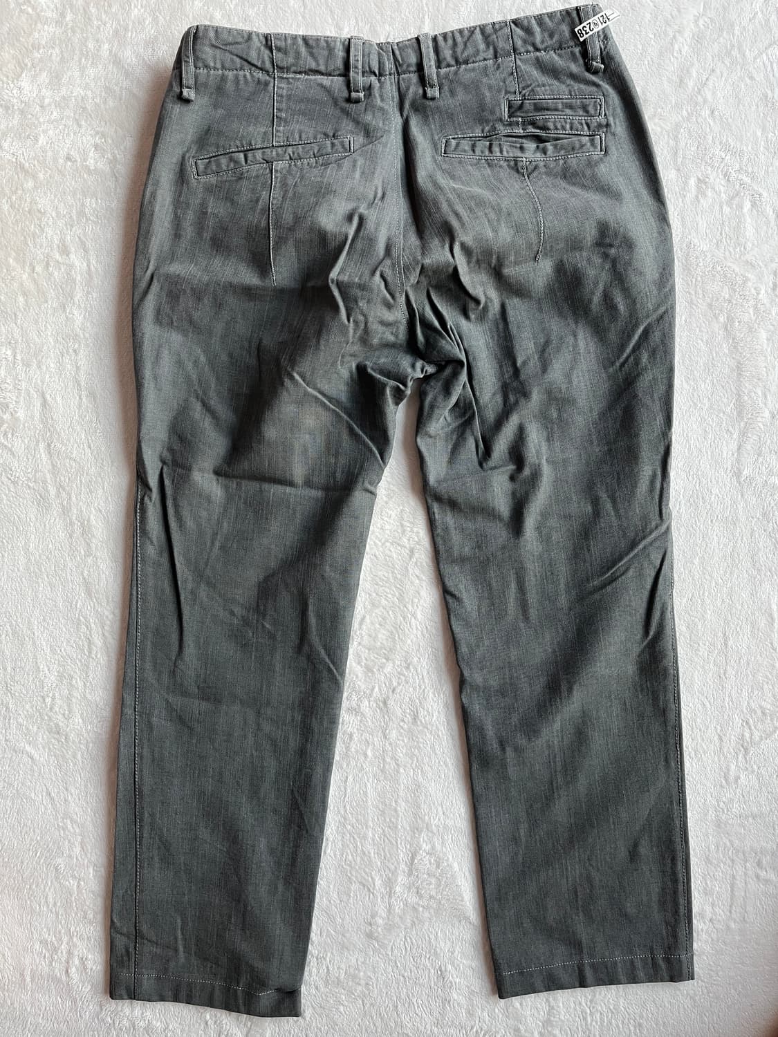 아르마니 꼴레지오니 슬랙스 그레이 남녀공용 상품이미지5