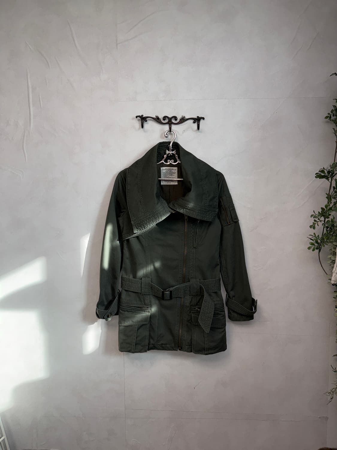 G.O.A khaki military safari jacket  상품이미지2