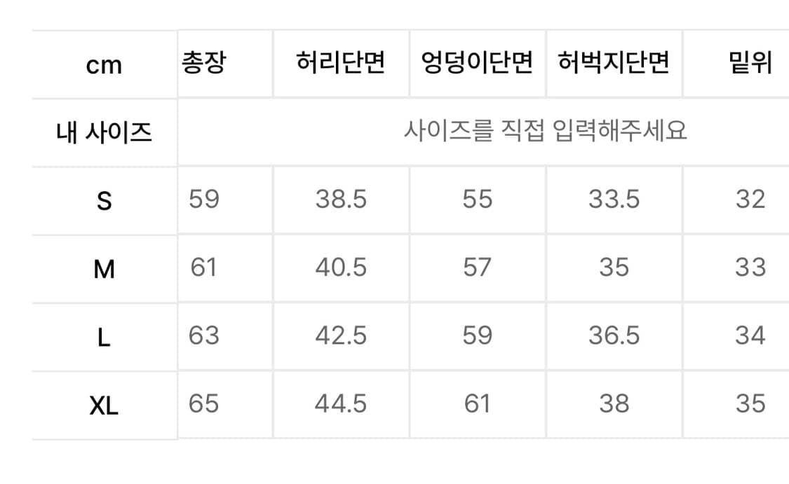 밀로아카이브 데님 버뮤다 M 상품이미지5