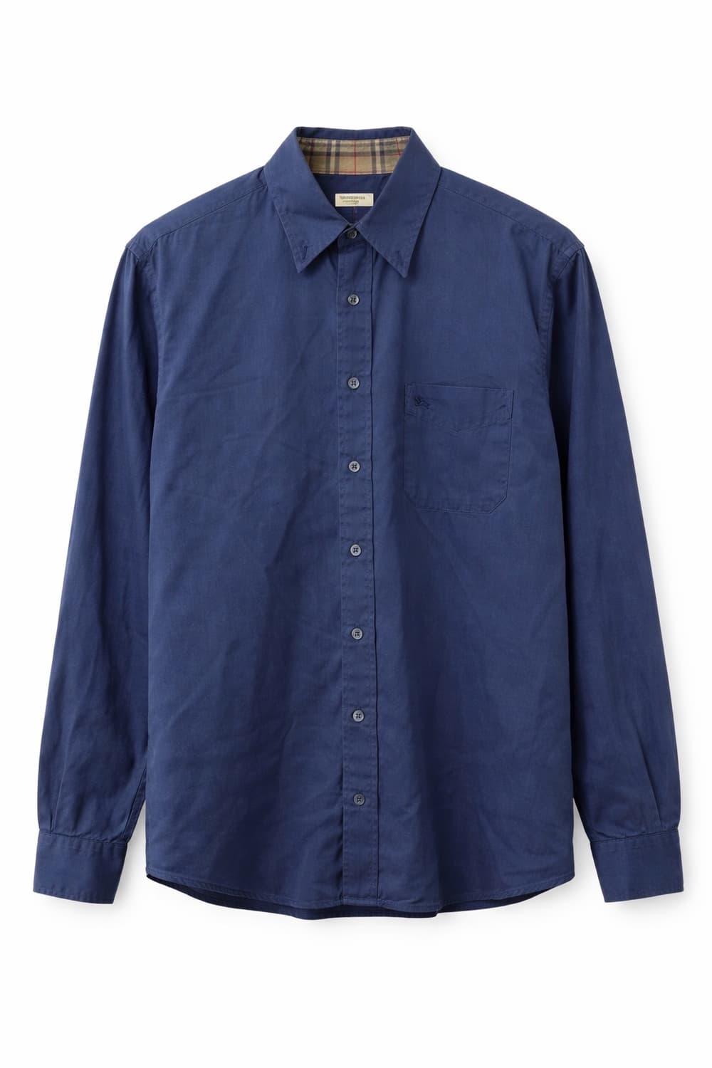 버버리 런던 네이비 셔츠 S 상품이미지1