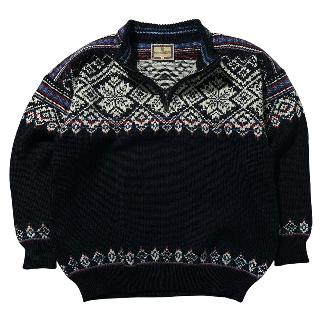 Dale of Norway 노르딕 패턴 하프집업 니트 상품이미지1