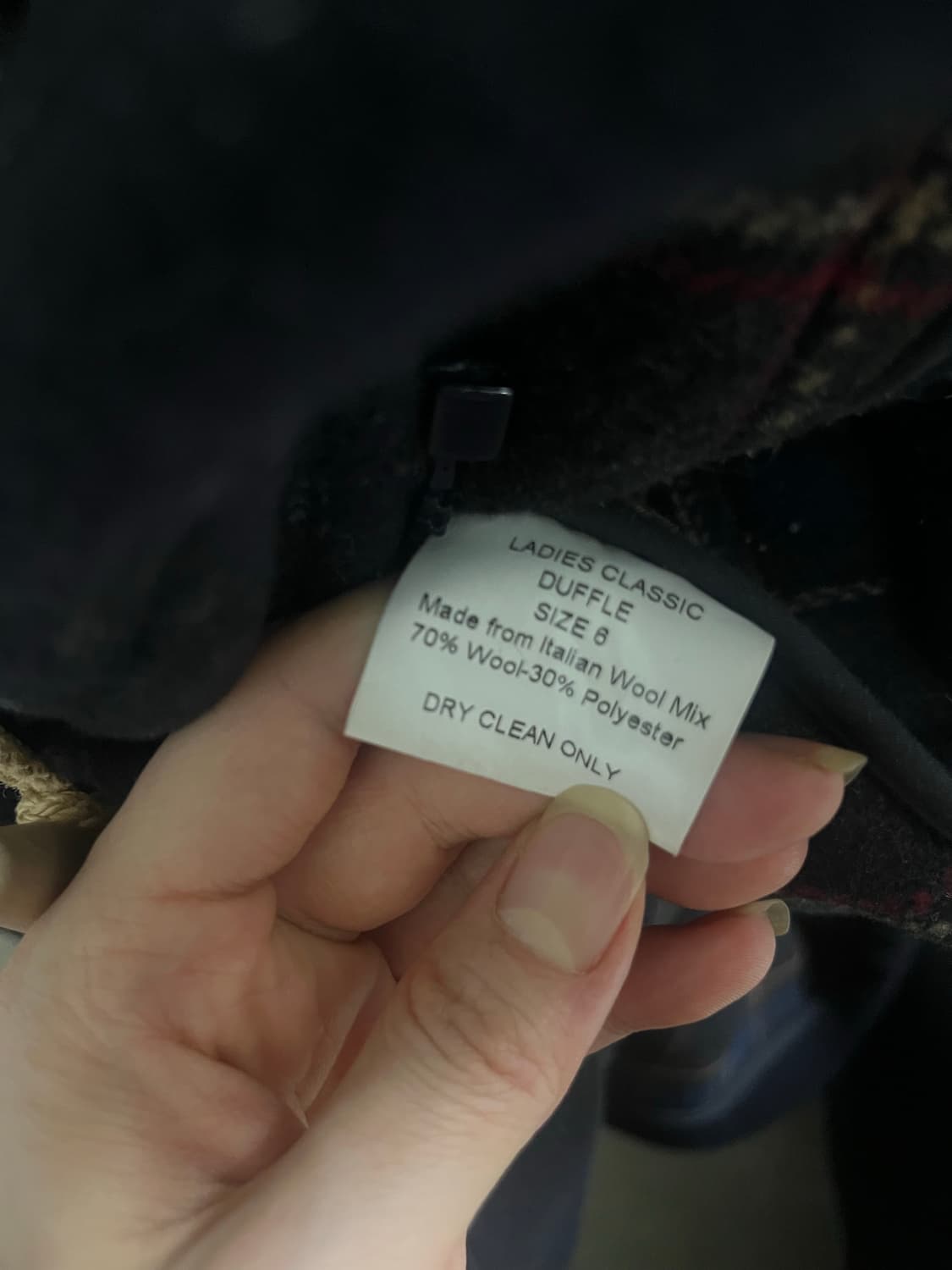 몽고메리 더플코트 클래식 네이비 영국산 직구 상품이미지5