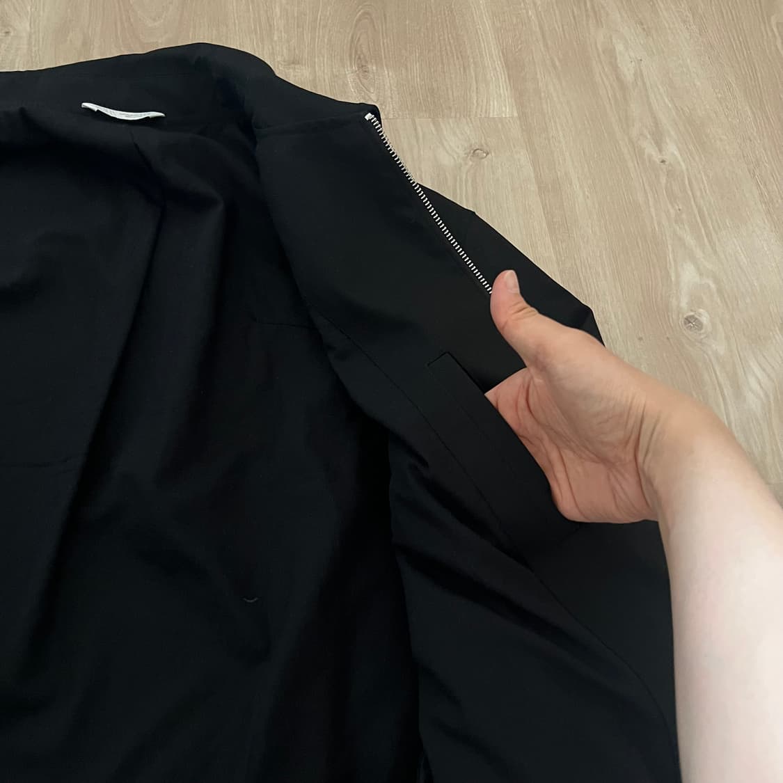 [ZARA] 자라 미니멀 크롭 셔켓 상품이미지5