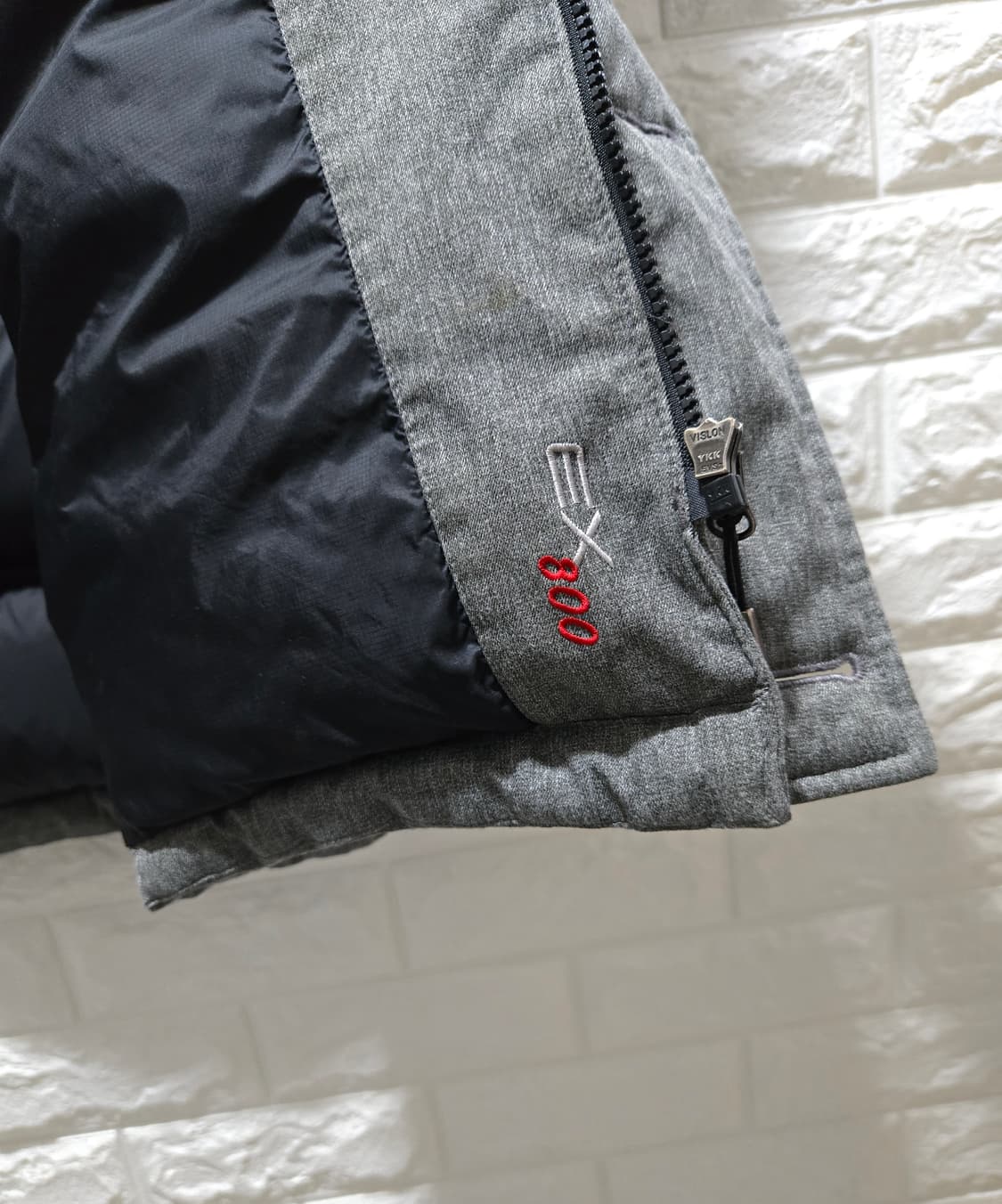 몽벨 EX800 구스다운 롱패딩 점퍼 105 상품이미지4