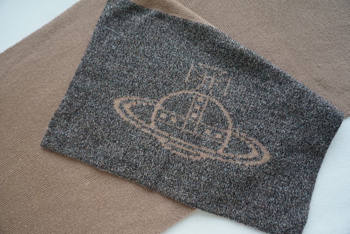 비비안웨스트우드 양면 로고 머플러 상품이미지6