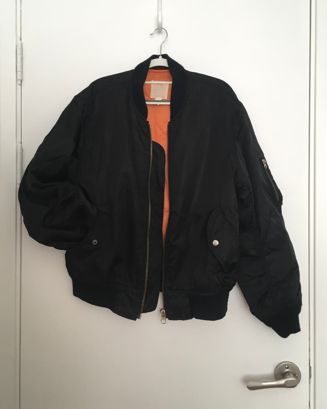 VTG GLEEMAN MA-1 Flight Bomber Jacket 상품이미지5