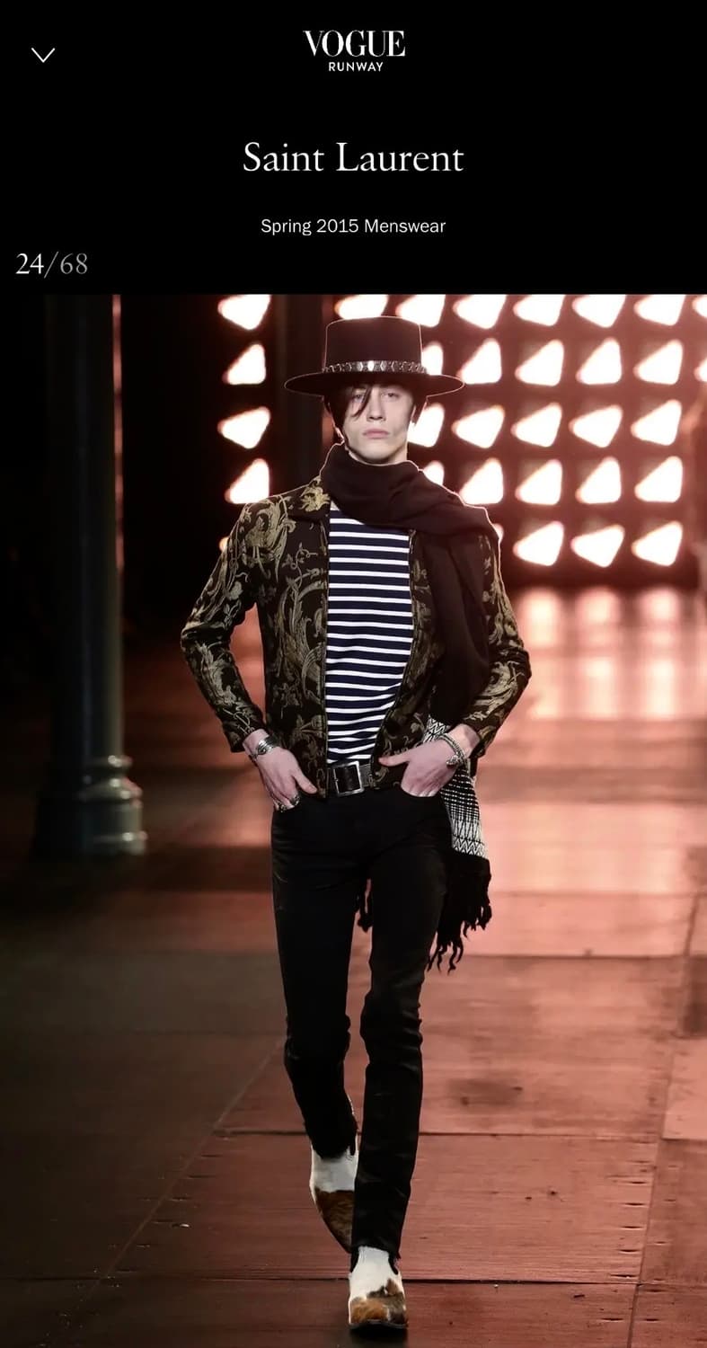 SAINT LAURENT by HEDI SLIMANE JUMPER 상품이미지9