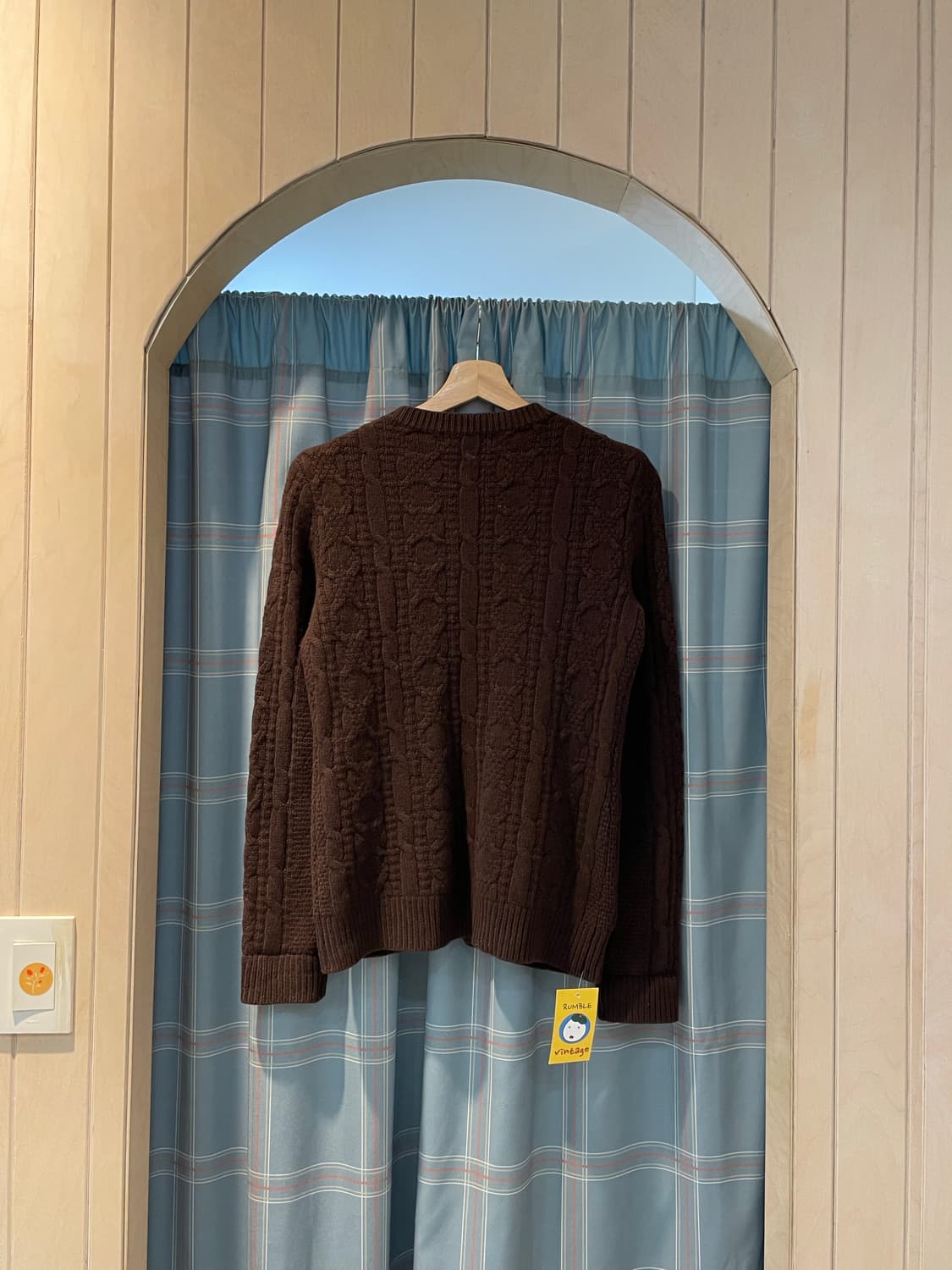 SYSTEM 케이블 후크가디건 상품이미지4