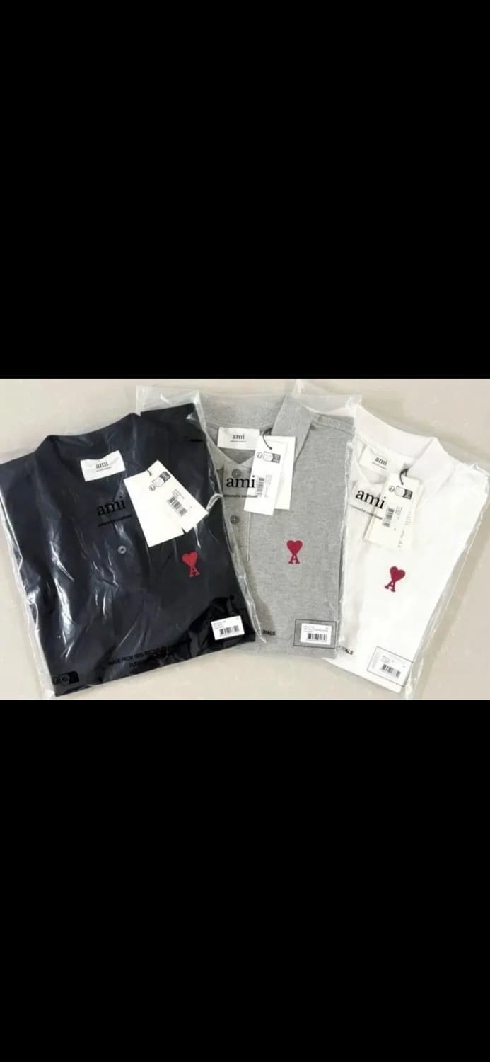 🔥[새상품/정품]🔥아미 PK 카라 코튼 반팔티 3 color 상품이미지1