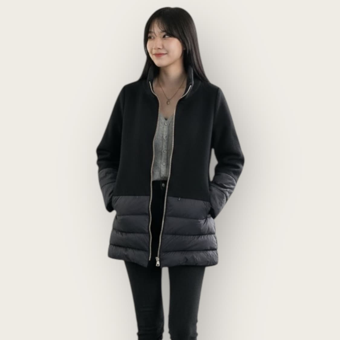 42/ 에르노 구스다운 패딩코트 자켓 상품이미지1