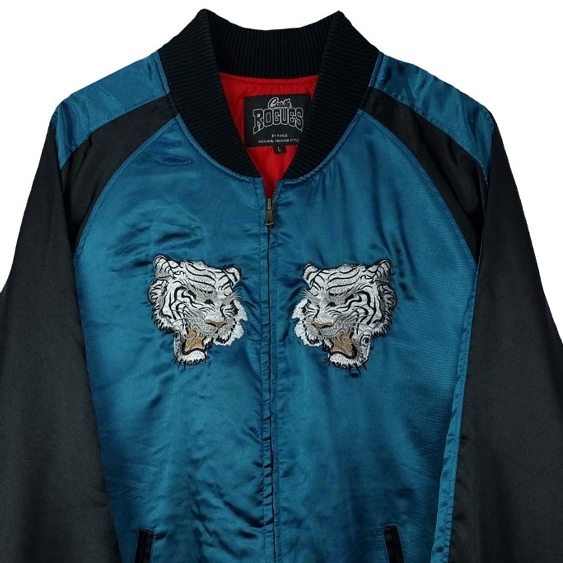 로거스 ROGUES 오리엔탈 백호 자수 수베니어 스카쟌 자켓 M16633 상품이미지4