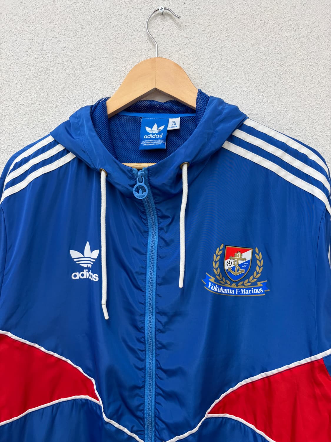 아디다스 오리지널 요코하마 마리노스 트랙 윈드브레이커 후드 자켓 상품이미지2