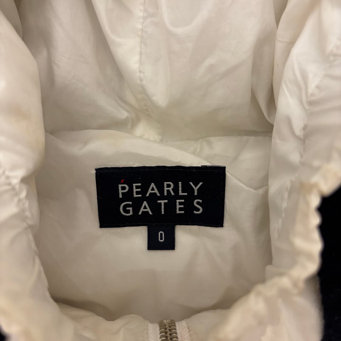 파리게이츠 니트 패딩 후드 집업 상품이미지3