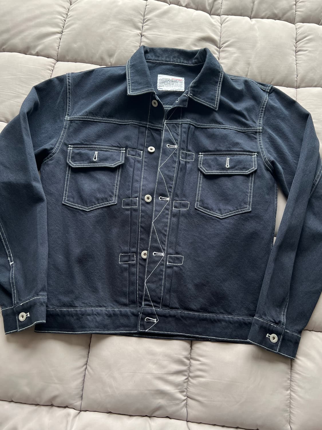 벌스데이수트 미니멀 트러커 자켓 상품이미지3