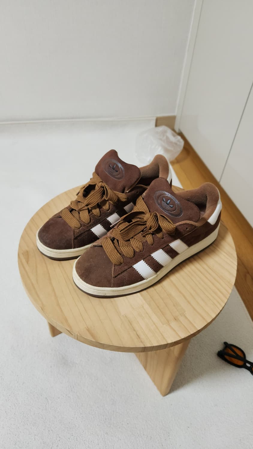 아디다스 캠퍼스 브라운 스웨이드 운동화 265 상품이미지2