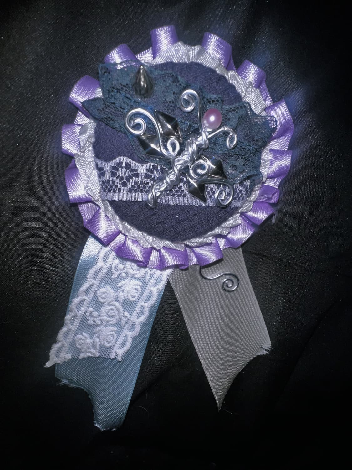 마계 바닐라 잠자리 로제트뱃지 상품이미지2