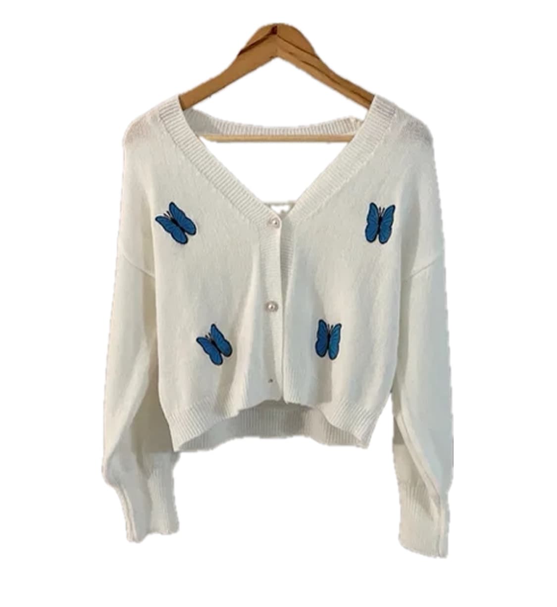 에이블리 나비 니트 가디건 투피스  상품이미지2