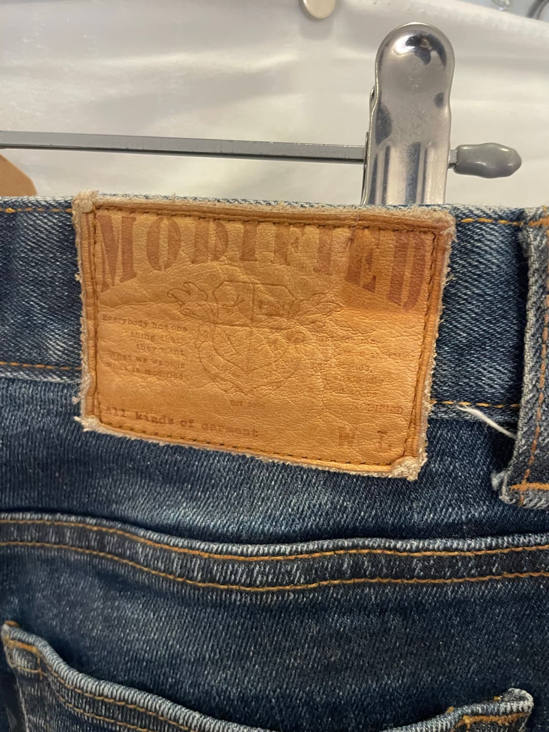 모디파이드 데님팬츠 상품이미지4