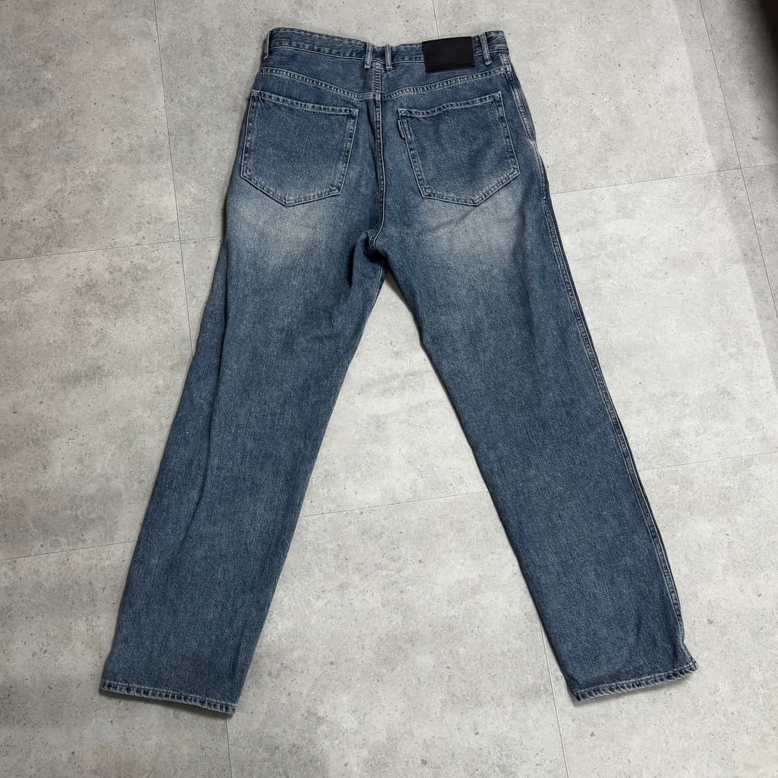 (2) 포터리 데님 팬츠 미드블루 상품이미지2