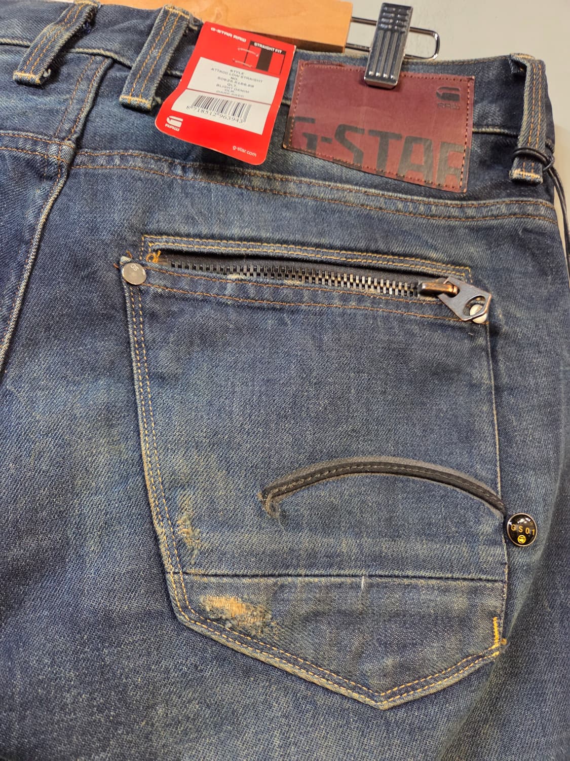 G-STAR RAW ATTACC LOW STRAIGHT 데님 팬츠 상품이미지5