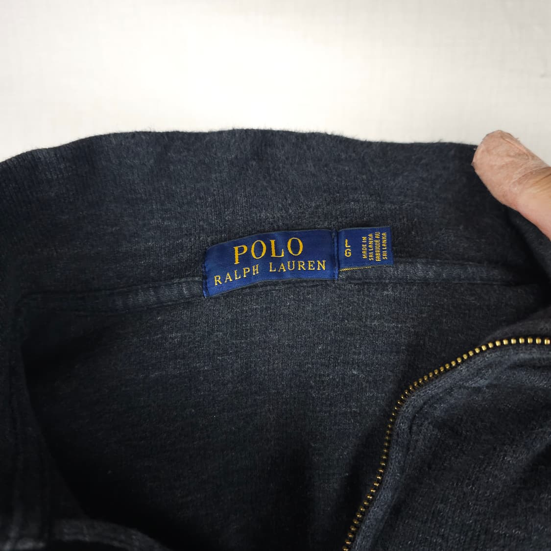 폴로 반집업티 남자105사이즈  상품이미지3