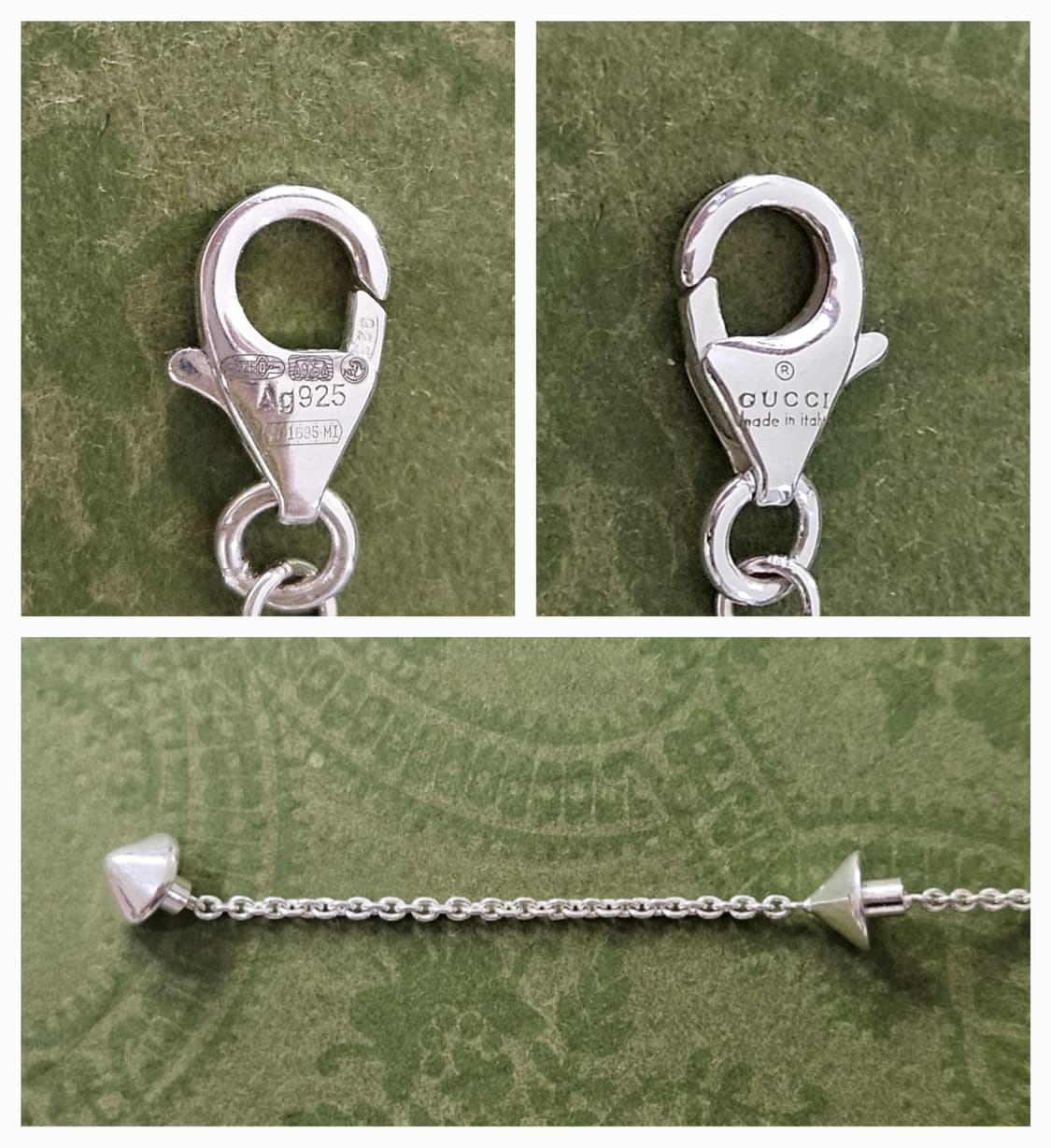 [새상품] 구찌 더블 G 플라워 자개 목걸이 [정품/풀구성] 상품이미지2