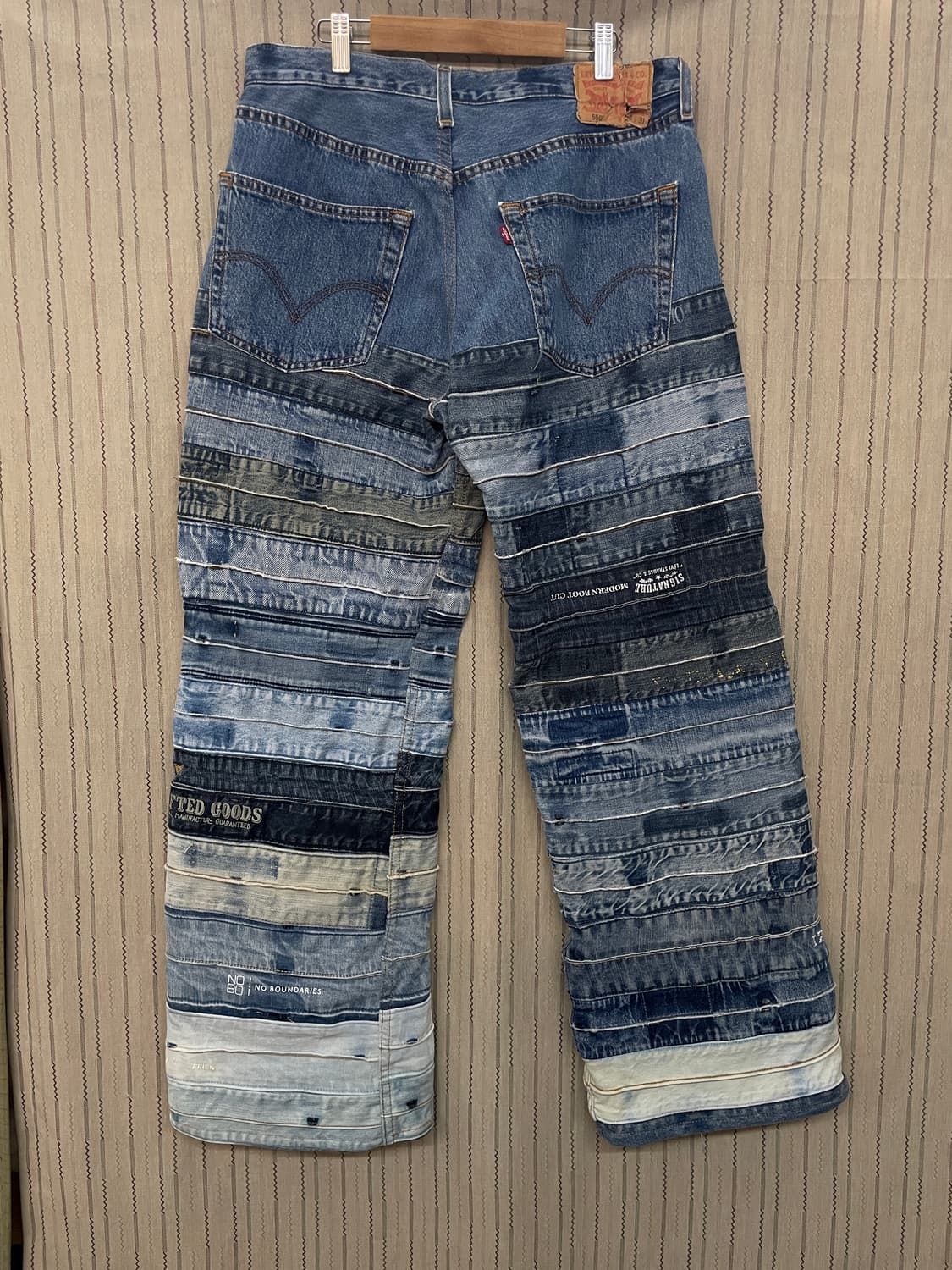 [34] Levis 550 리바이스 34사이즈 커스텀&리메이크 청바지 상품이미지4