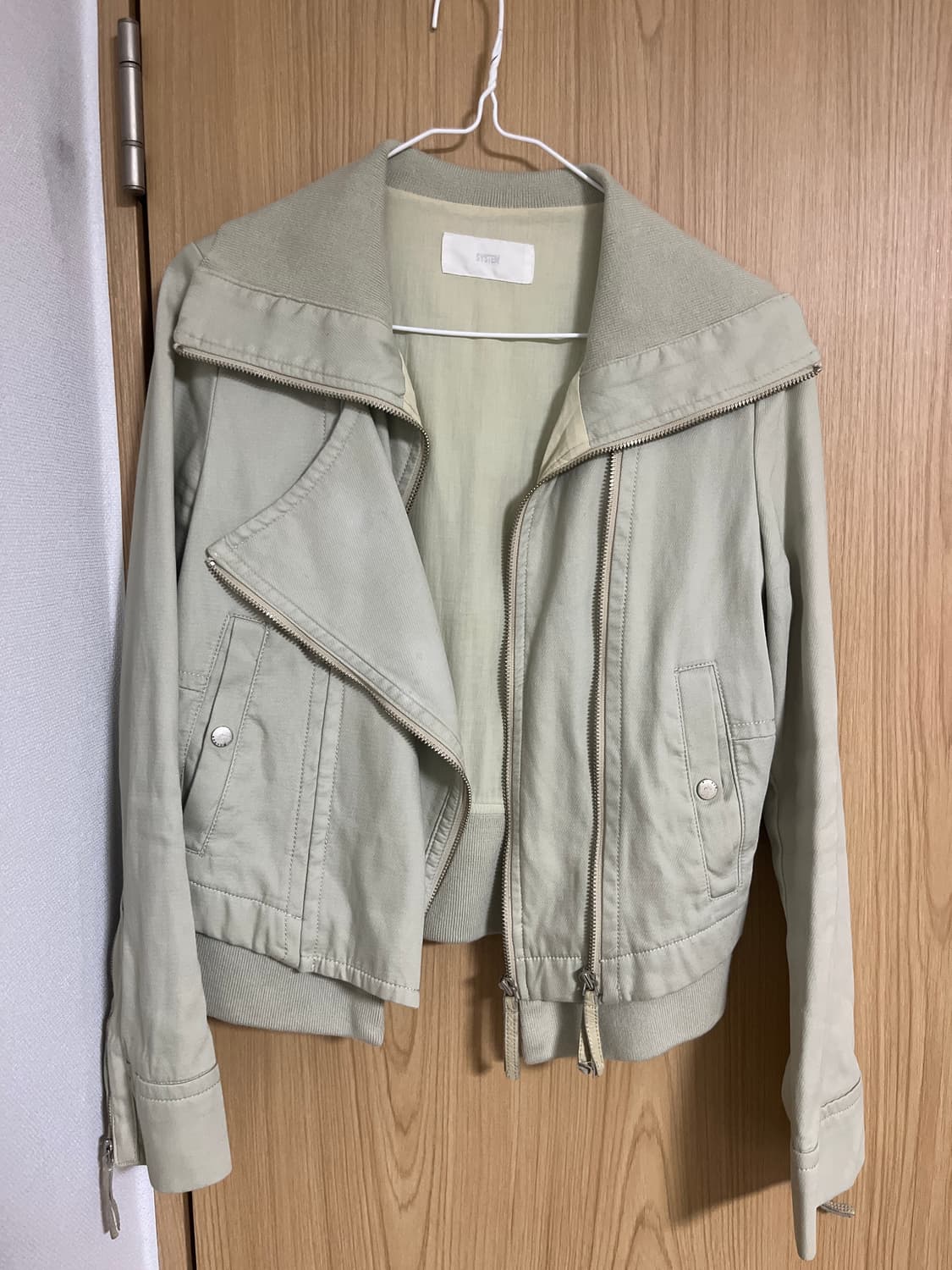 System 코튼 라이더 자켓 상품이미지1