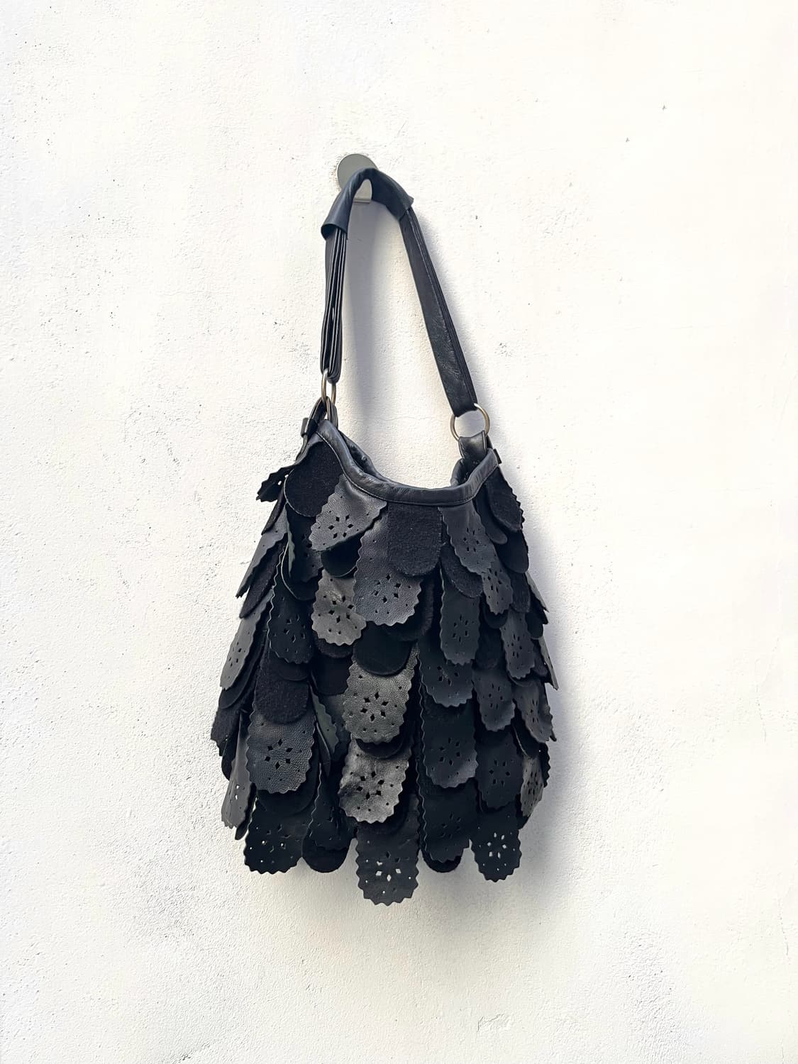 Feather leather bag 상품이미지1