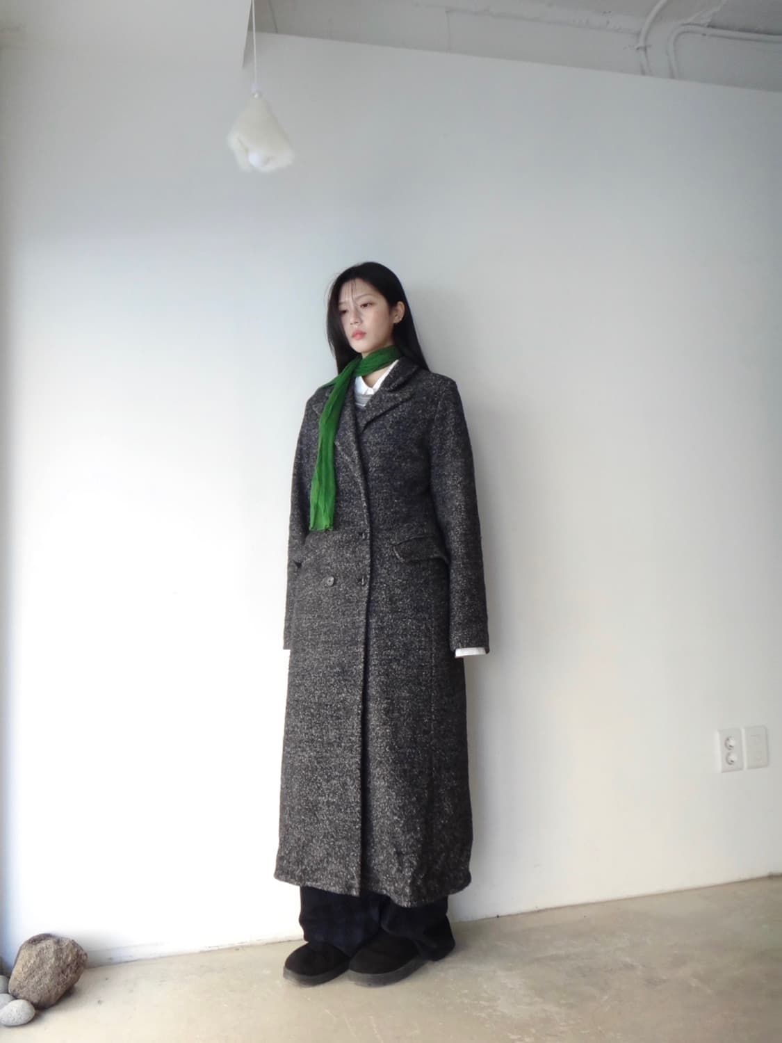 MICHAEL KORS slim wool long coat 상품이미지4