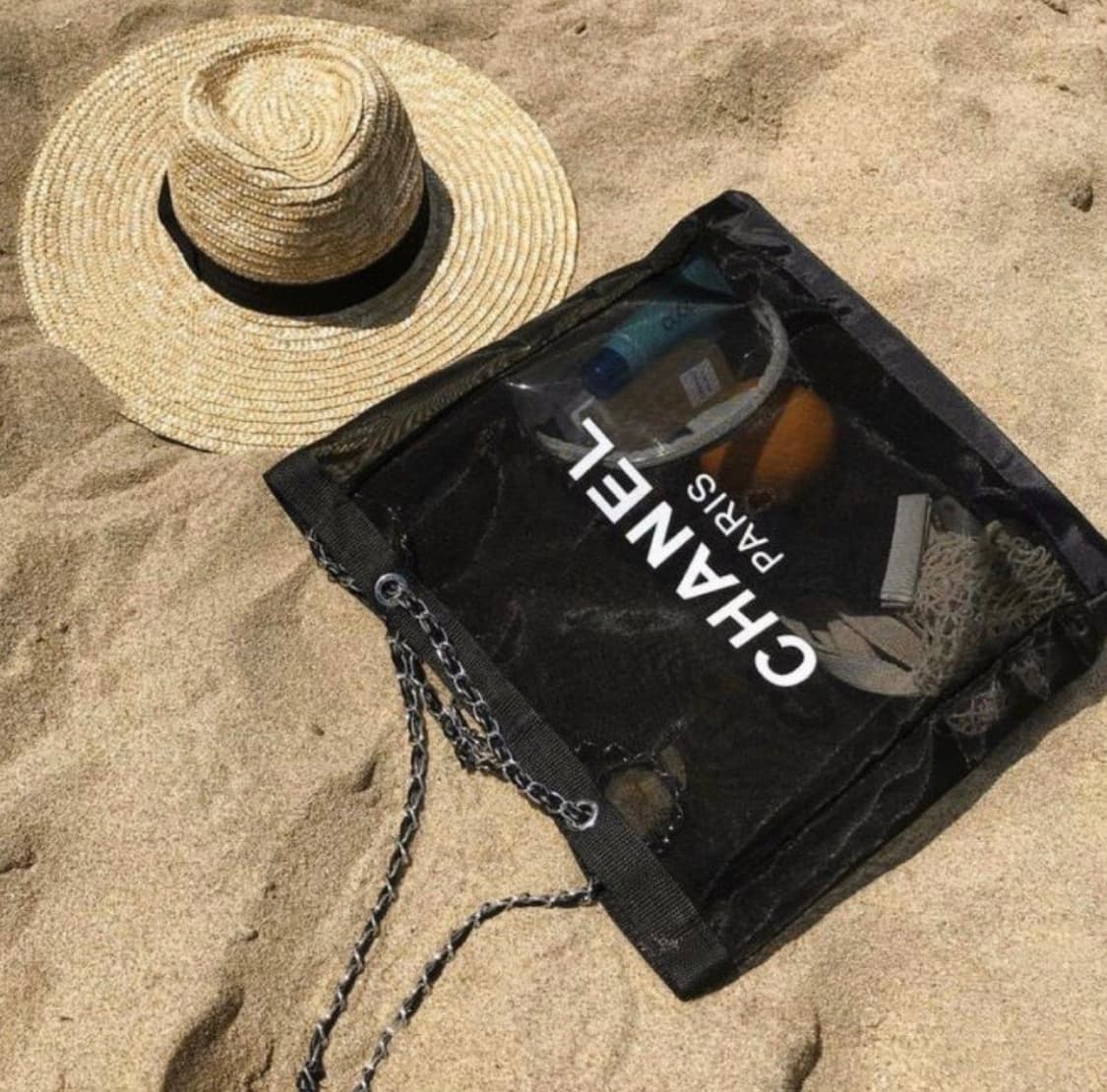 샤넬 뷰티 매쉬 토트백 파우치 세트  상품이미지4