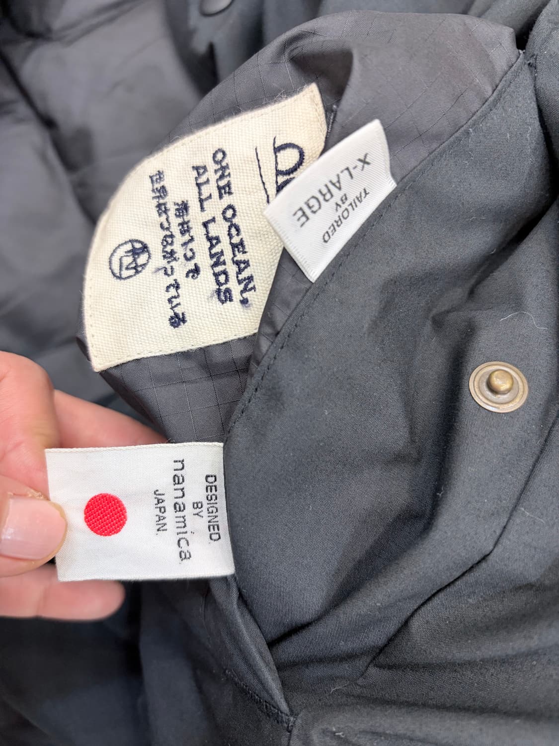 나나미카 리버시블 다운 가디건 XL 상품이미지6