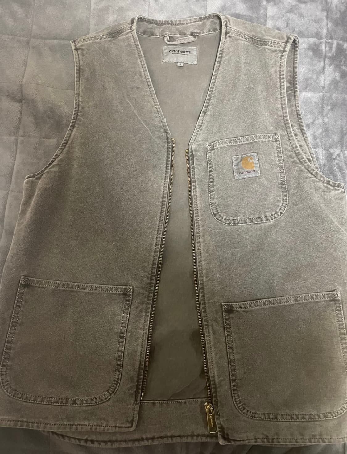 칼하트wip arbor vest black faded 상품이미지2