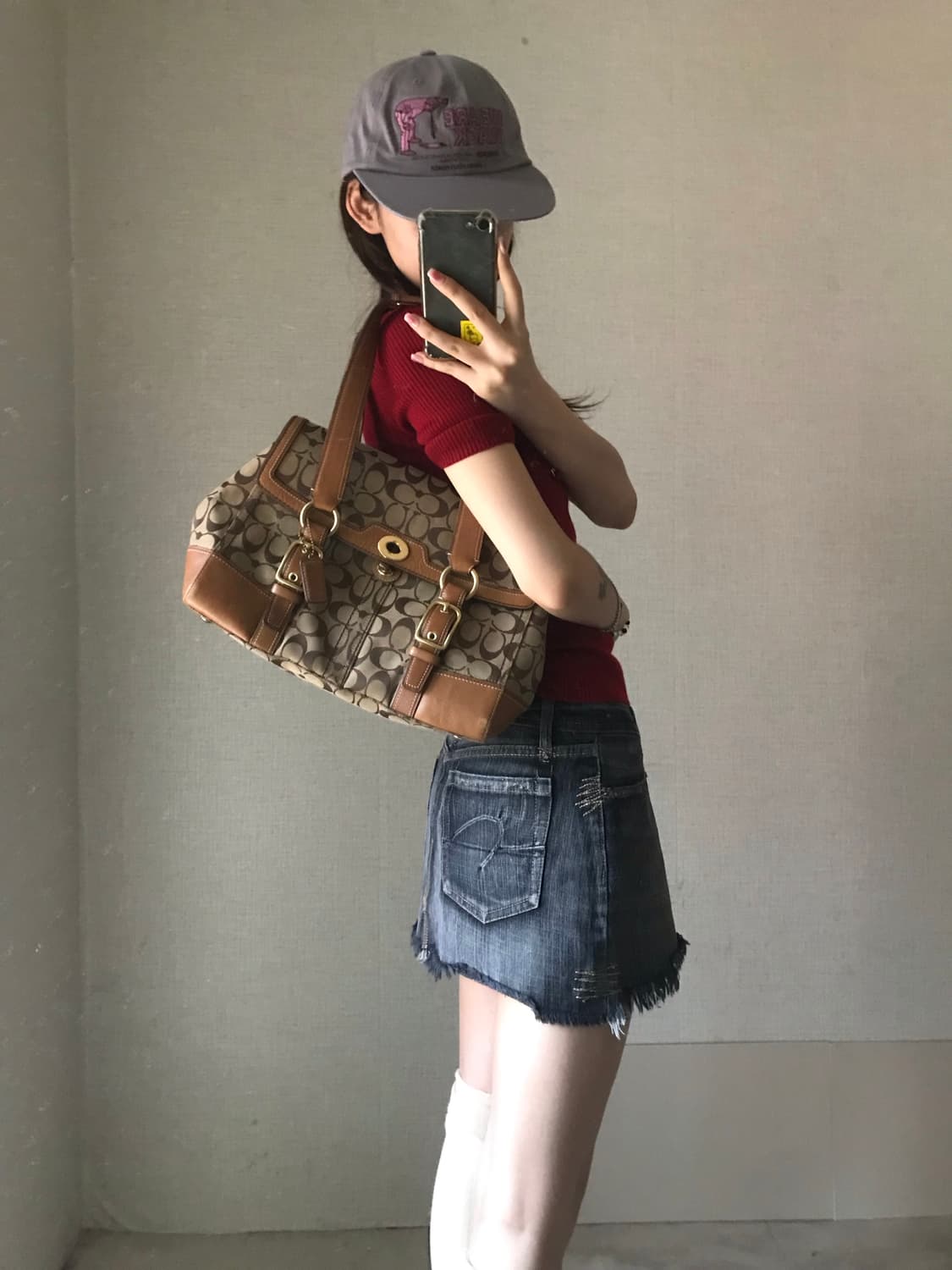 코치 y2k 숄더백 상품이미지2